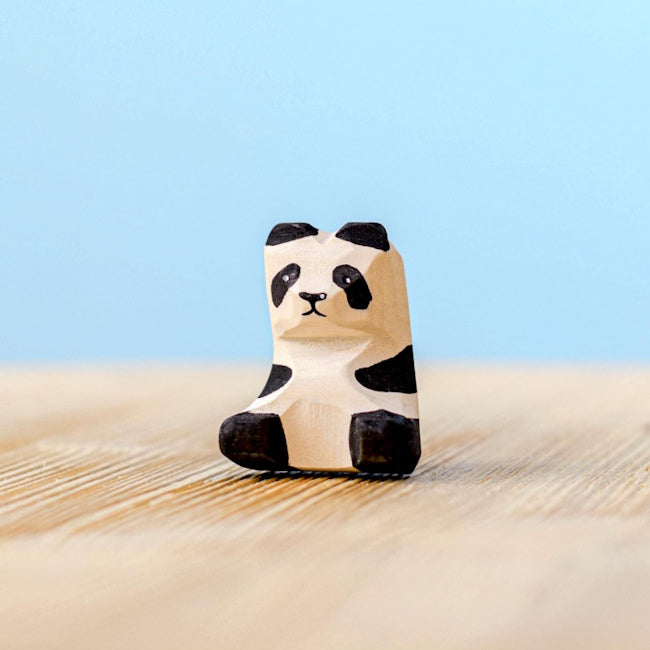 Bumbu Toys | Panda Bear Cub Sitting at Milk Tooth Australia