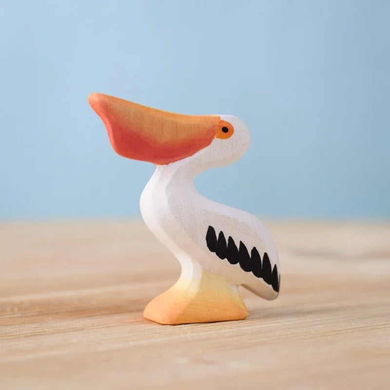 Bumbu Toys Pelican Eating at Milk Tooth Australia