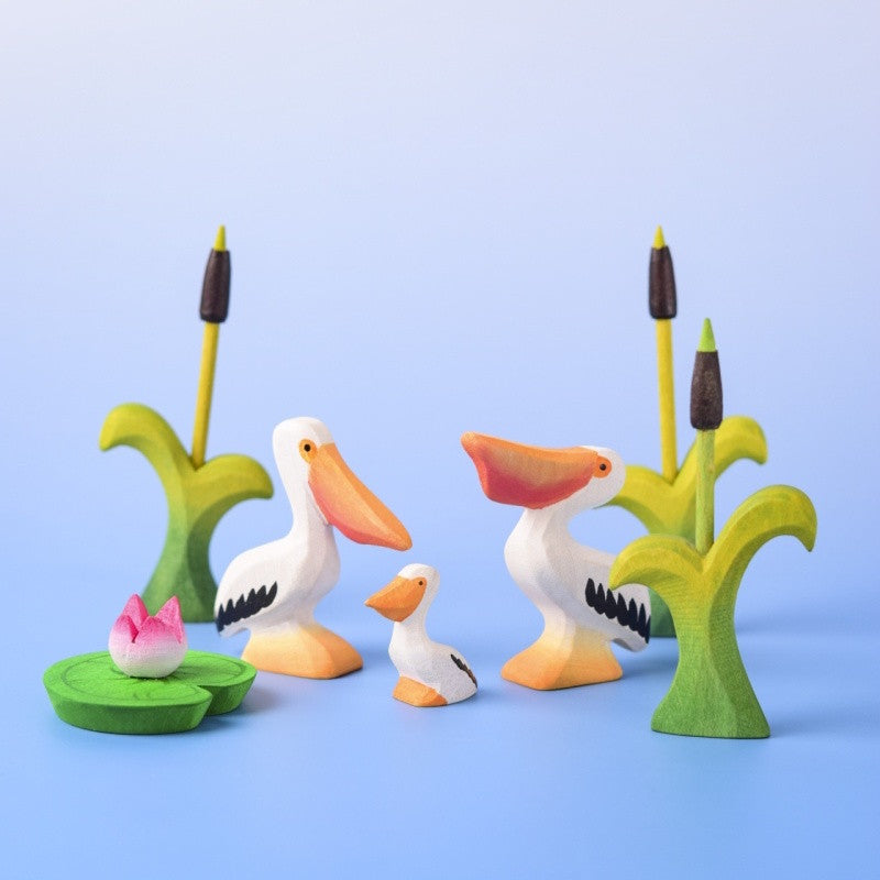 Bumbu Toys Pelican Eating at Milk Tooth Australia