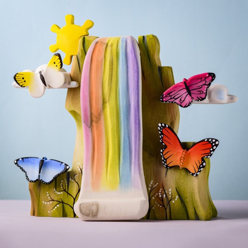Bumbu Toys Blue Butterfly at Milk Tooth Australia