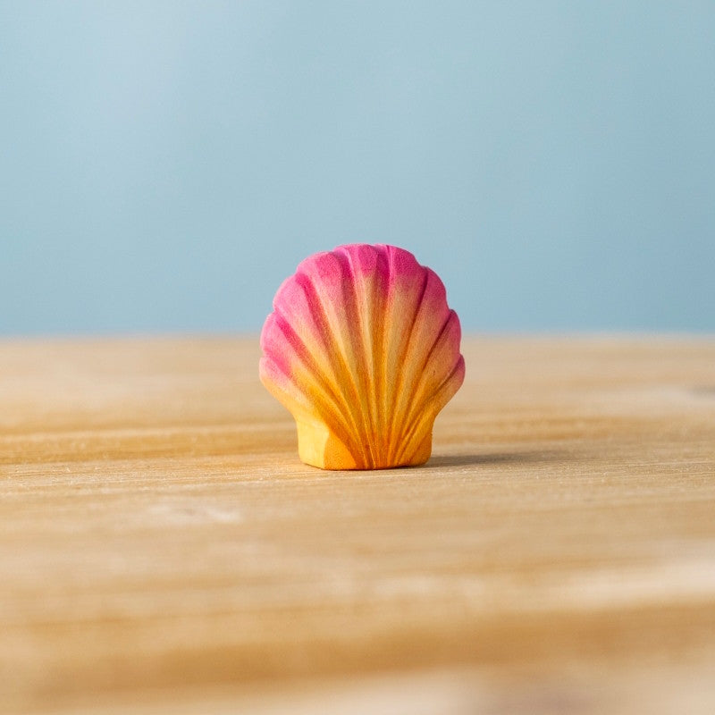 Bumbu Toys Pink Seashell at Milk Tooth Australia