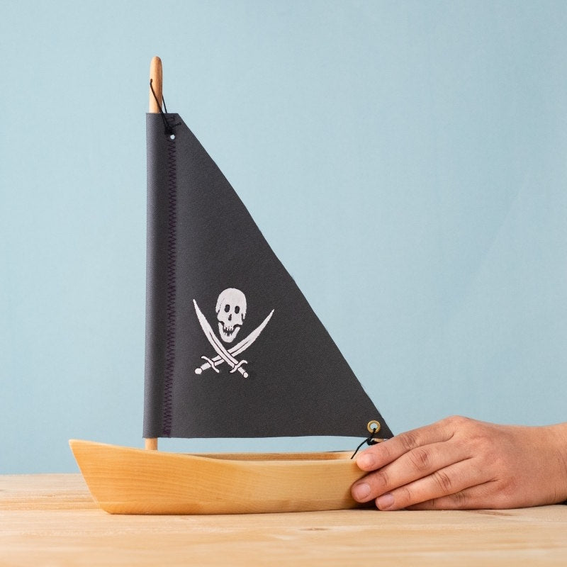 Bumbu Toys Pirate Sailing Boat at Milk Tooth Australia