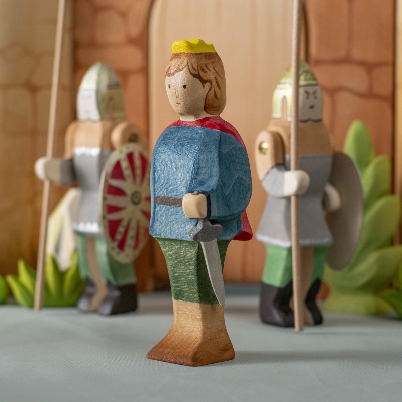 Bumbu Toys Prince wooden toy at Milk Tooth Australia