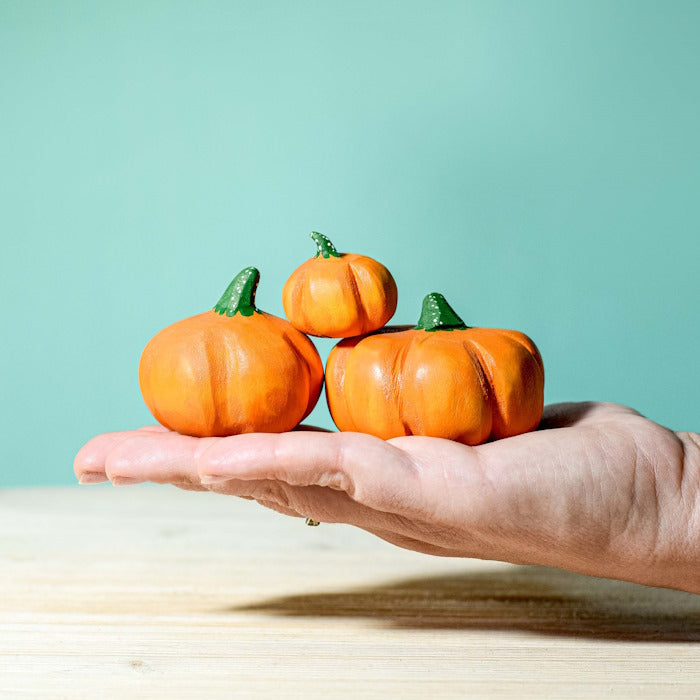 Bumbu Toys | Pumpkins Set of 3 at Milk Tooth