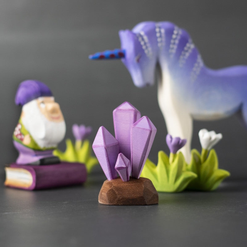 Bumbu Toys | Purple Crystals at Milk Tooth Australia