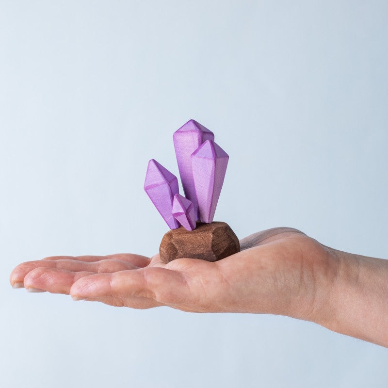 Bumbu Toys | Purple Crystals at Milk Tooth Australia