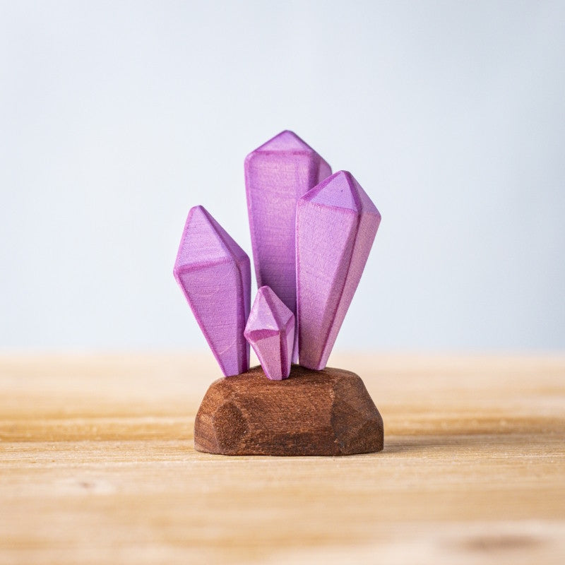 Bumbu Toys | Purple Crystals at Milk Tooth Australia