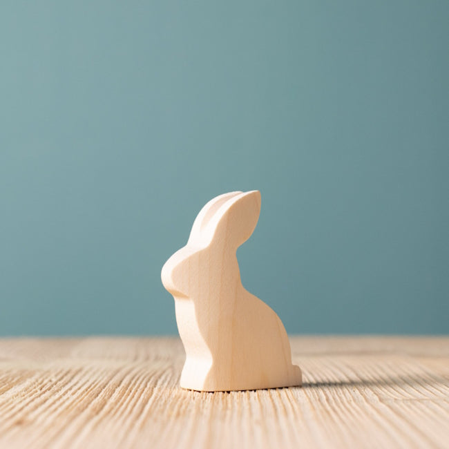 Bumbu Toys | Rabbit Sitting Blank at Milk Tooth