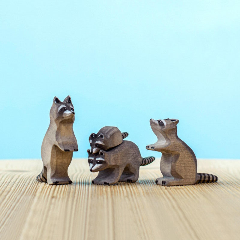Bumbu Toys | Raccoon Sitting at Milk Tooth Australia