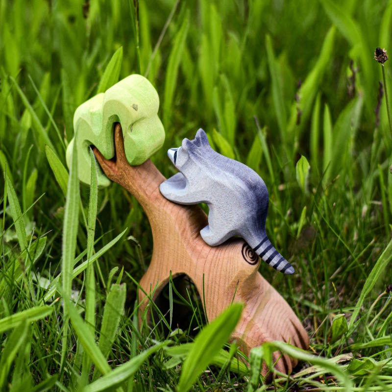 Bumbu Toys | Raccoon Standing at Milk Tooth Australia