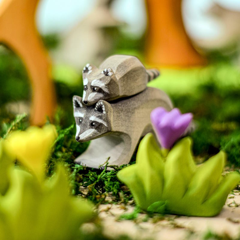 Bumbu Toys | Raccoon Standing at Milk Tooth Australia