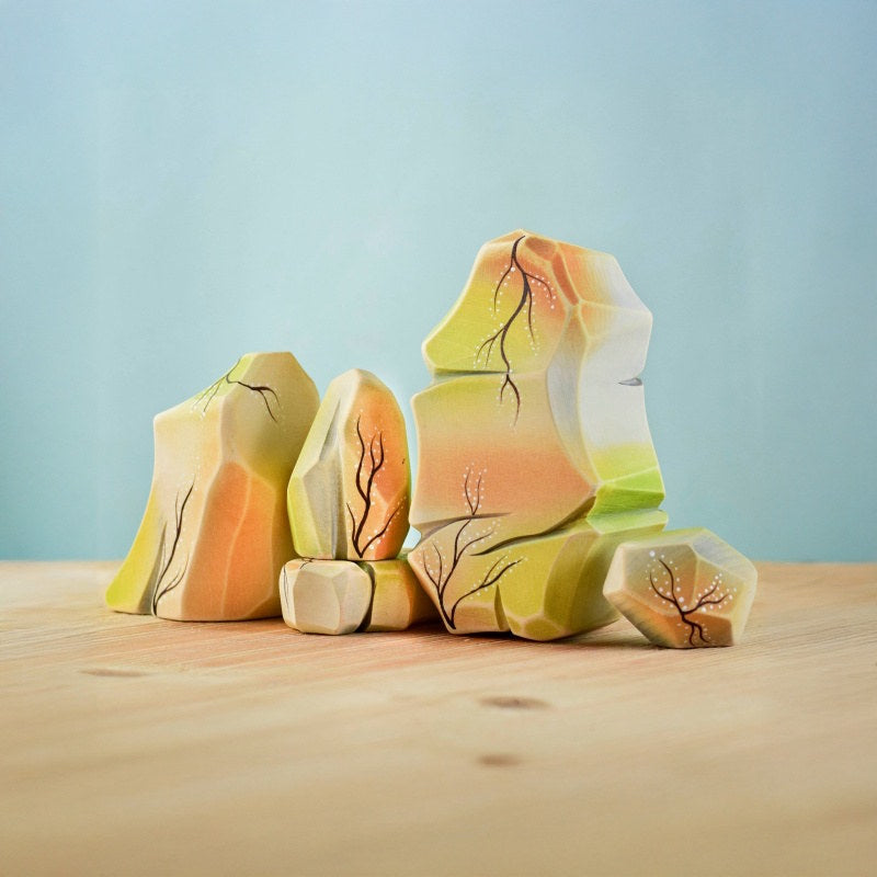 Bumbu Toys | Rainbow Rocks at Milk Tooth Australia