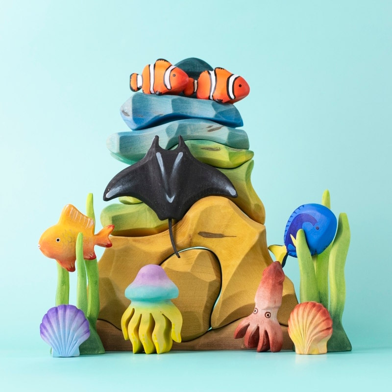 Bumbu Toys Coral Reef at Milk Tooth Australia