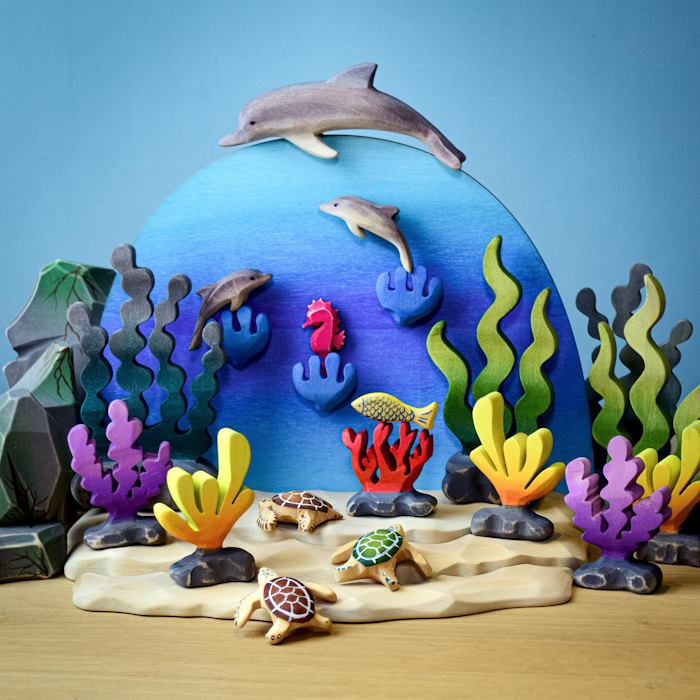 Bumbu Toys | Ocean Water Seabed & Shells at Milk Tooth Australia