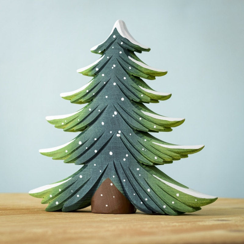 Bumbu Toys | Snowy Fir Tree Large at Milk Tooth Australia