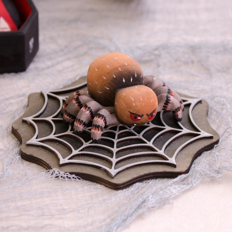 Bumbu Toys Cobweb wooden toy at Milk Tooth Australia