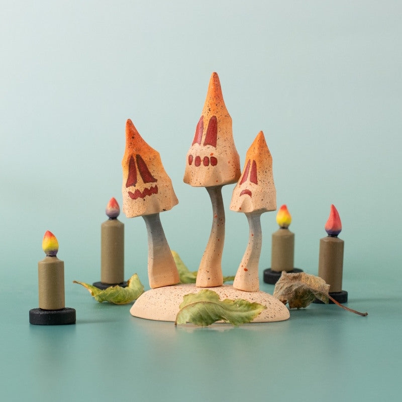 Bumbu Toys Spooky Mushrooms at Milk Tooth Australia