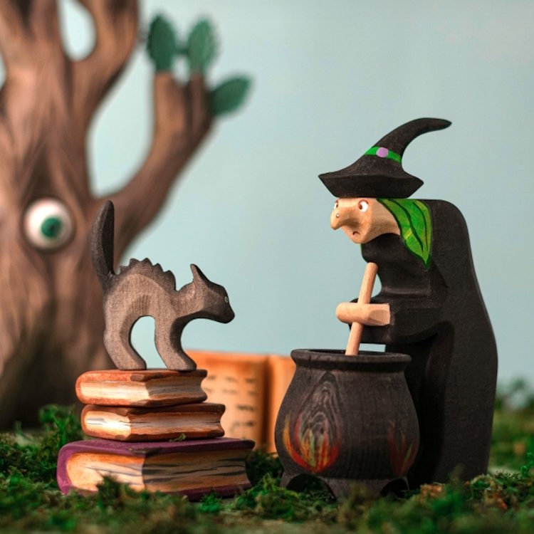 Bumbu Toys The Watching Oak Green at Milk Tooth Australia