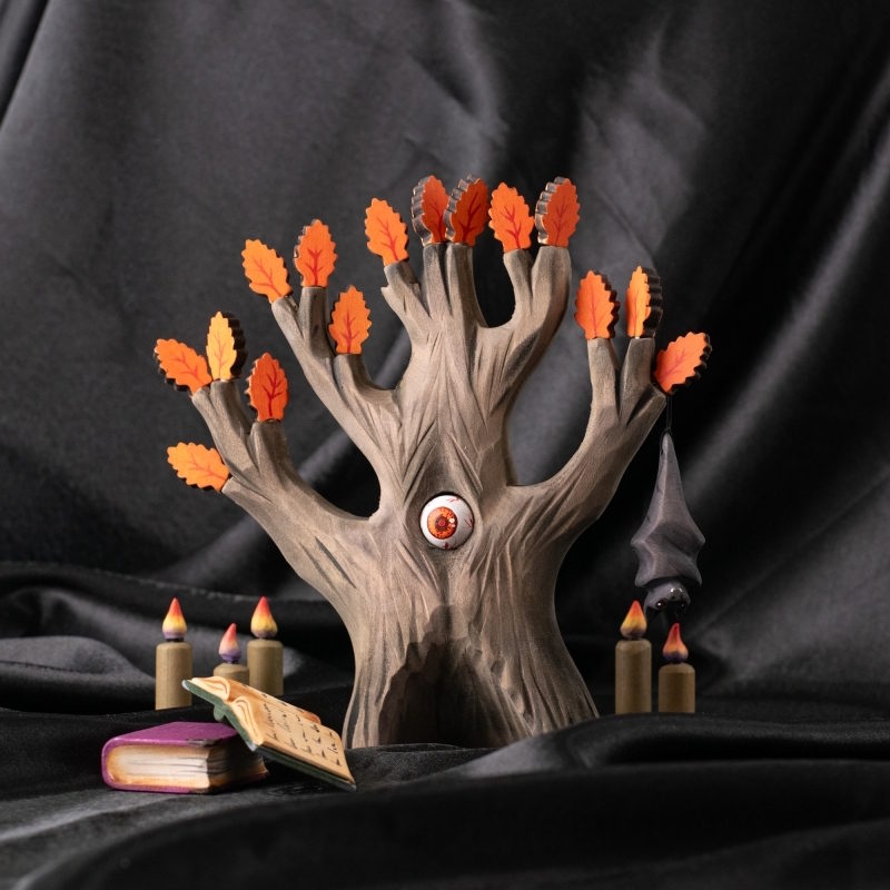 Bumbu Toys The Watching Oak Orange at Milk Tooth Australia