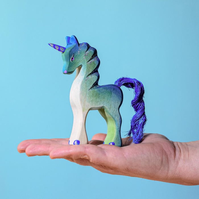 Bumbu Toys | Unicorn Baby Green at Milk Tooth