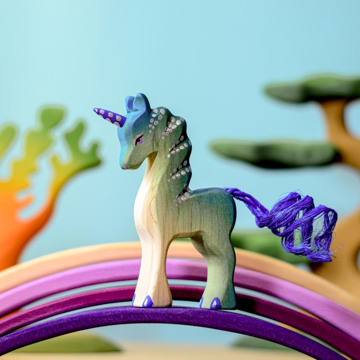 Bumbu Toys | Unicorn Baby Green at Milk Tooth