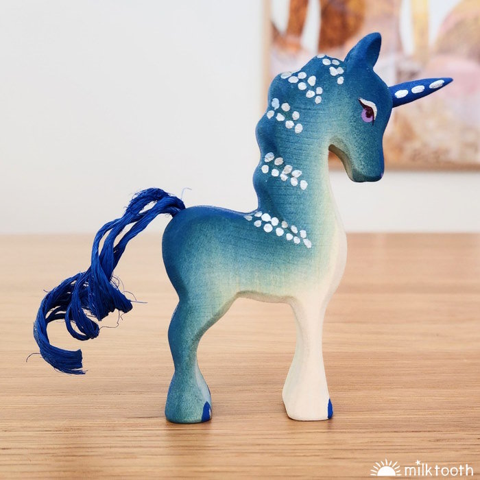 Bumbu Toys | Unicorn Baby Green at Milk Tooth