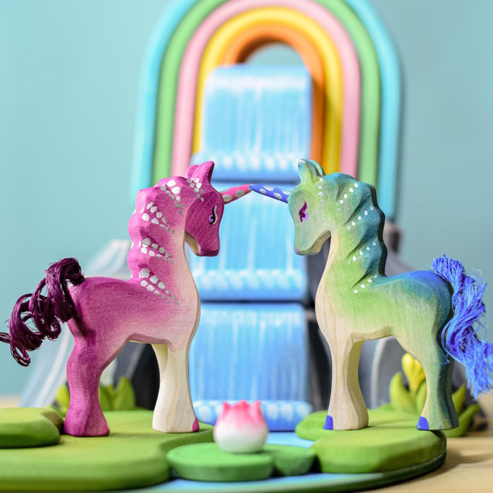 Bumbu Toys | Unicorn Baby Pink at Milk Tooth