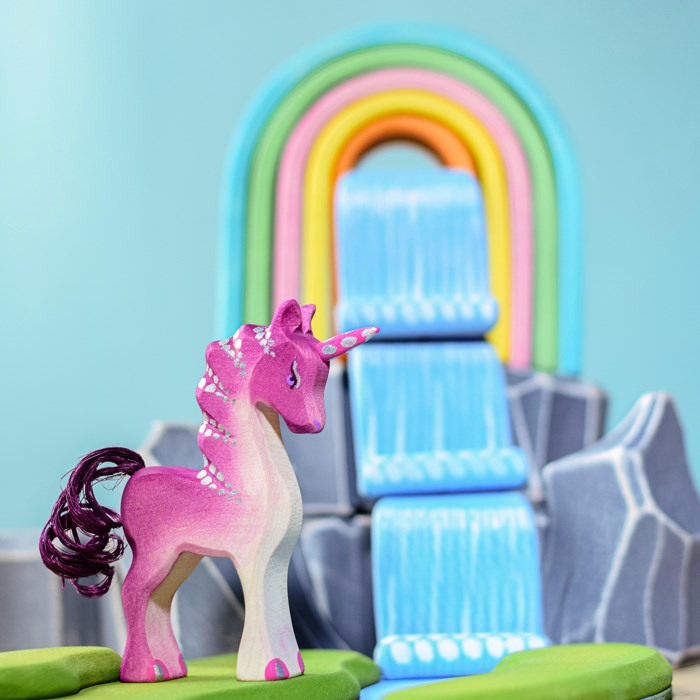 Bumbu Toys | Unicorn Baby Pink at Milk Tooth