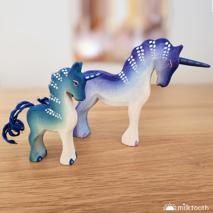 Bumbu Toys | Unicorn Baby Green at Milk Tooth