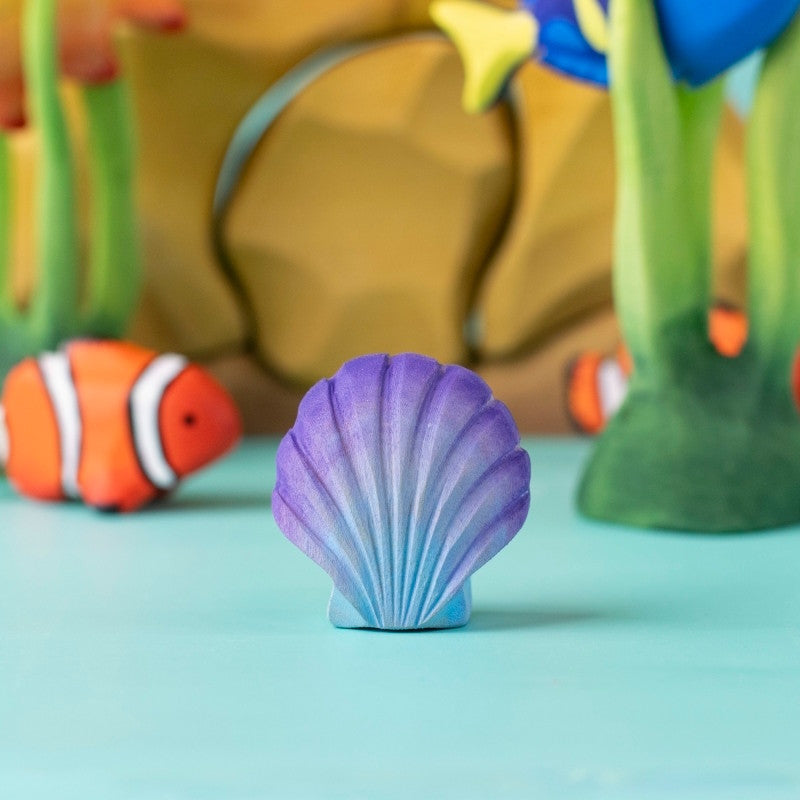 Bumbu Toys Violet Seashell at Milk Tooth Australia