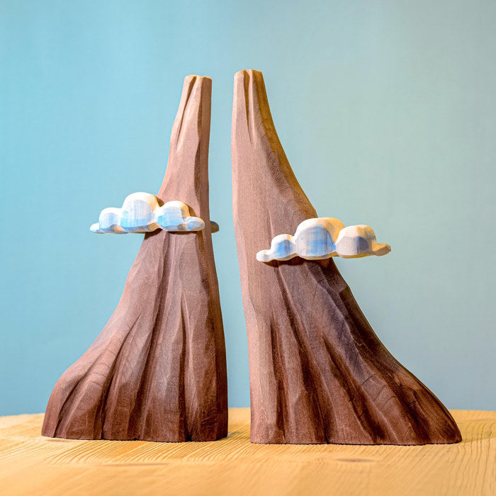 Bumbu Toys | Volcano with Lava &amp; Clouds PRE-ORDER at Milk Tooth