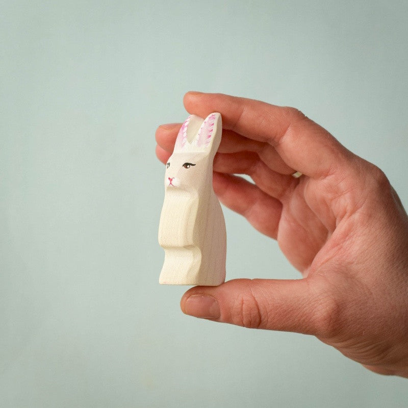 Bumbu Toys | White Rabbit Listening at Milk Tooth Australia
