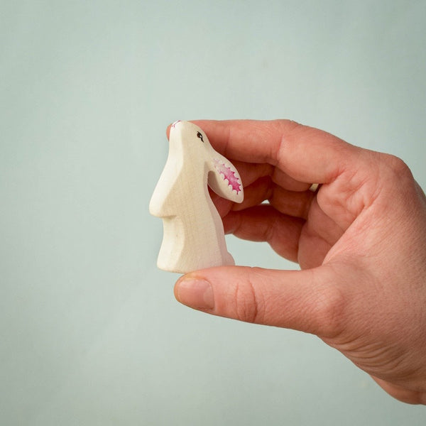Bumbu Toys | White Rabbit Curious - Milk Tooth