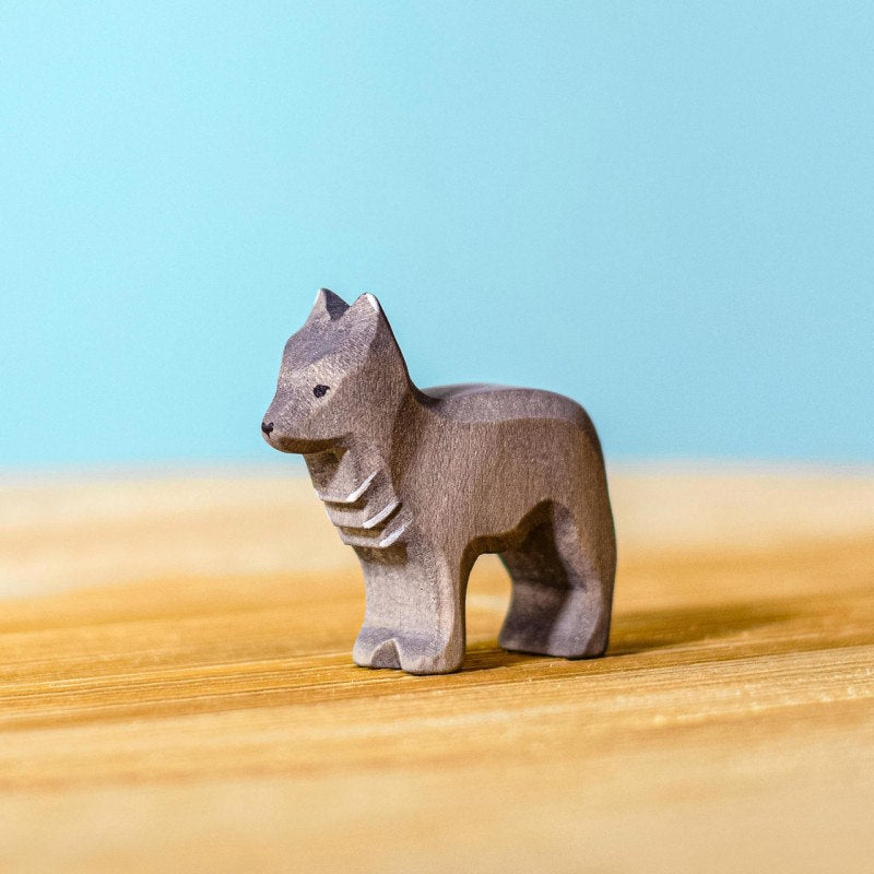 Bumbu Toys | Wolf Cub Standing at Milk Tooth Australia