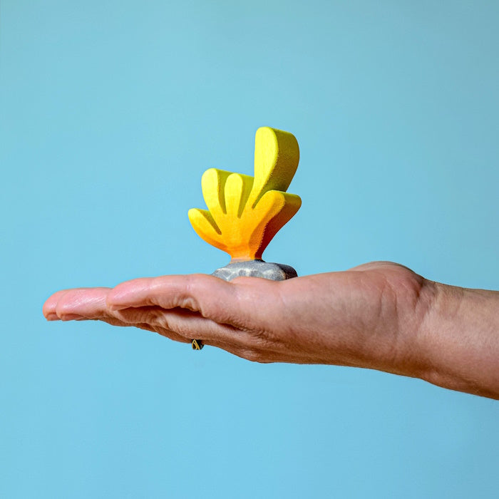 Bumbu Toys | Yellow Coral at Milk Tooth Australia