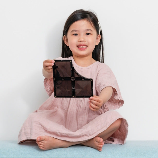 Connetix Tiles | 16 Piece Roads Ramps &amp; Intersections Pack at Milk Tooth Australia