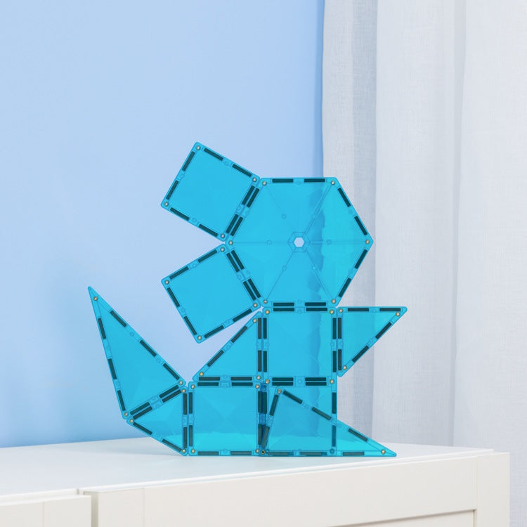 Connetix Tiles Charity Pack Teal 20 Pieces for MND research at Milk Tooth Australia