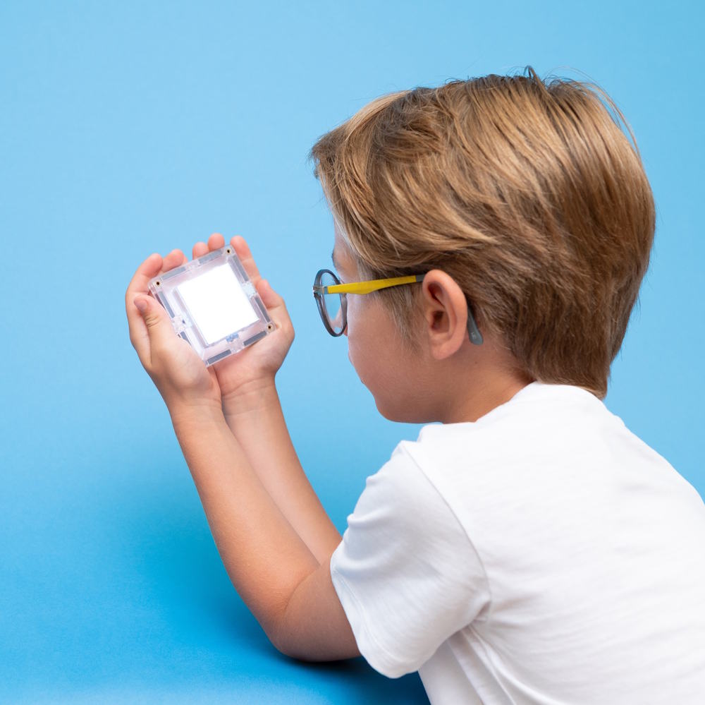 Connetix Tiles | 30 Piece Light Rocket Pack at Milk Tooth Australia