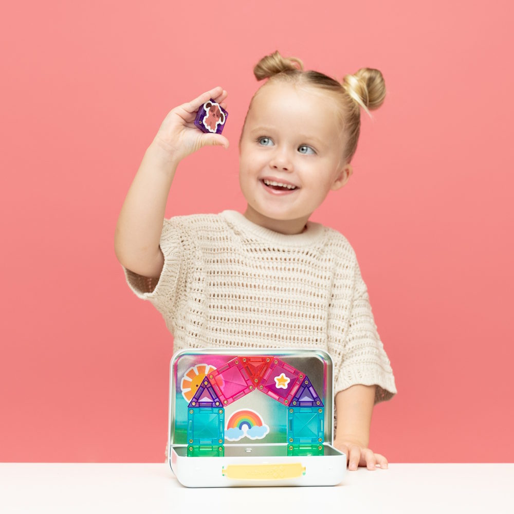 Connetix Tiles | 32 Piece Travel Mini Pack at Milk Tooth Australia