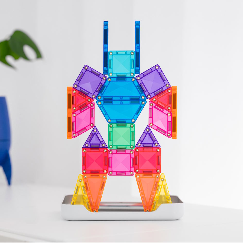 Connetix Tiles | 32 Piece Travel Mini Pack at Milk Tooth Australia
