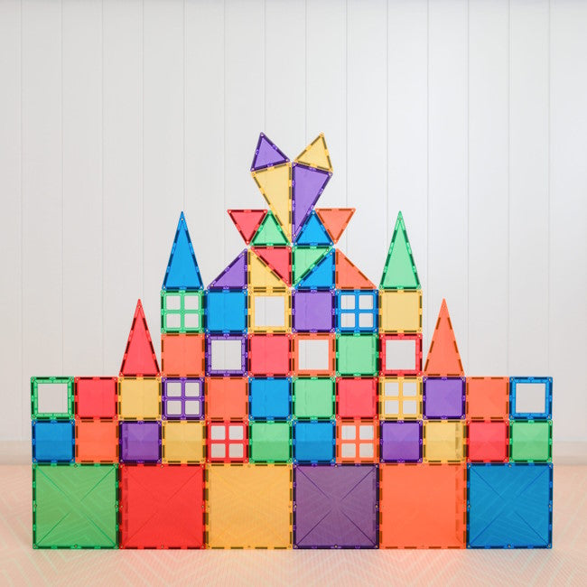 Connetix Tiles | 60 Piece Rainbow Starter Set PRE-ORDER at Milk Tooth