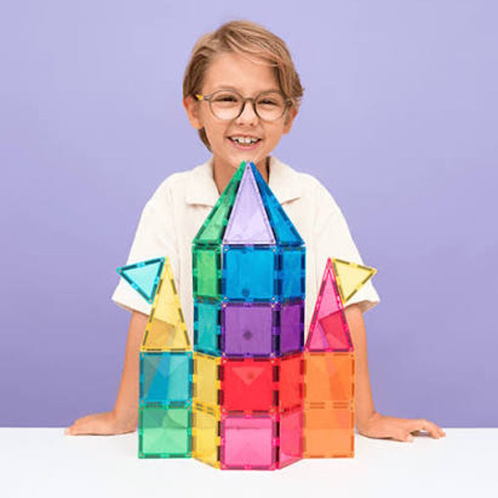 Connetix Tiles | Bright Discovery Pack 32 Pieces at Milk Tooth Australia