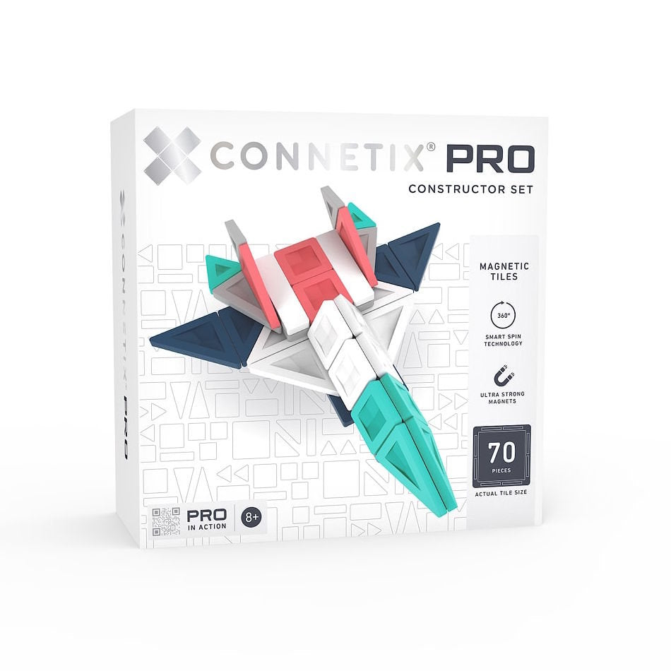 Connetix Tiles PRO Constructor Set 70 Pieces at Milk Tooth Australia