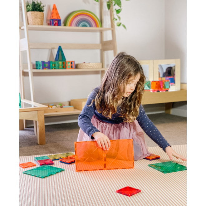 Connetix Tiles | Magnetic Building Tiles | 40 Piece Expansion Pack