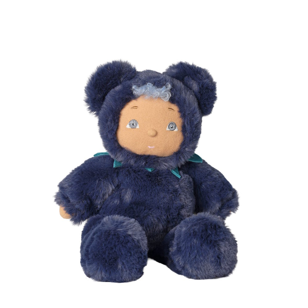 Dinkum Dolls by Olli Ella | Cozy Day Dinkum Blueberry Bear