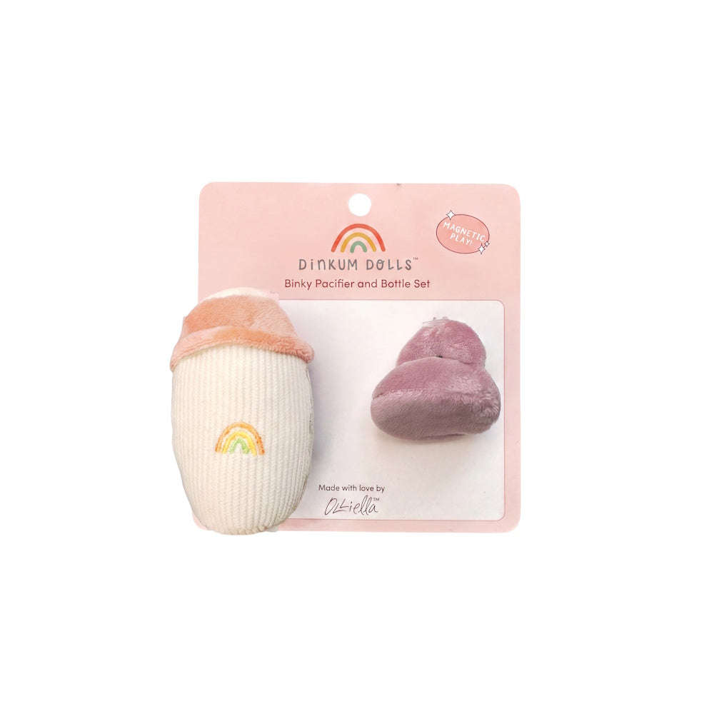 Dinkum Dolls by Olli Ella | Magnetic Bottle &amp; Pacifier Set