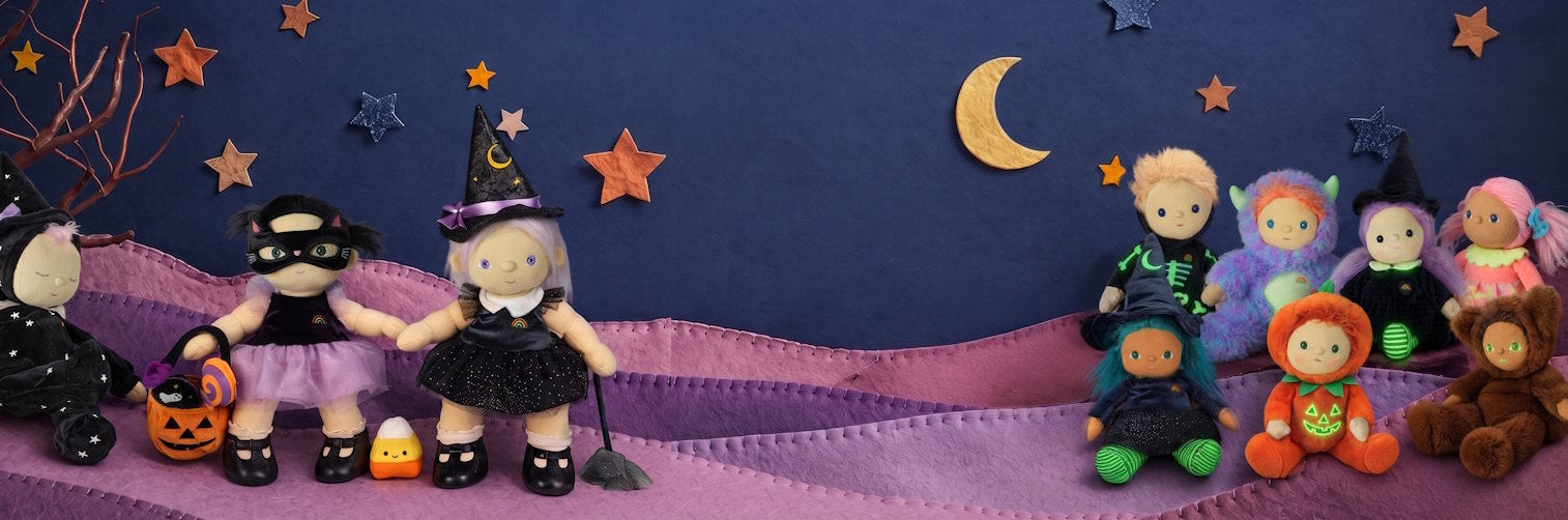 Dinkum Dolls by Olli Ella Halloween range at Milk Tooth Australia