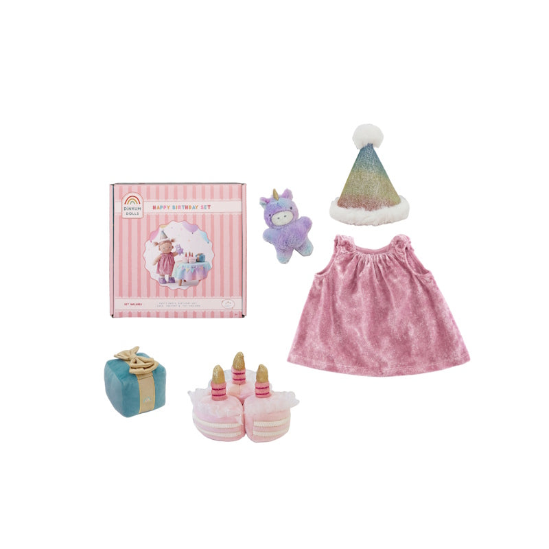 Dinkum Dolls by Olli Ella | Happy Birthday Set