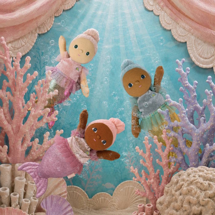 Dinkum Dolls by Olli Ella Dinky Dinkum Mila Mermaid at Milk Tooth Australia