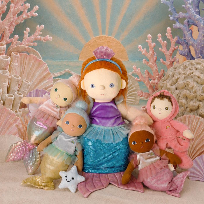 Dinkum Dolls by Olli Ella Mermaid Outfit Set at Milk Tooth Australia